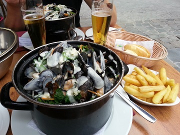 Brussels Mussels Dinner