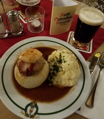 Bamberg Onion Schlenkerla Dinner