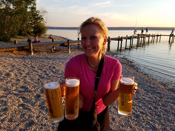 Herrsching Beach and Beers