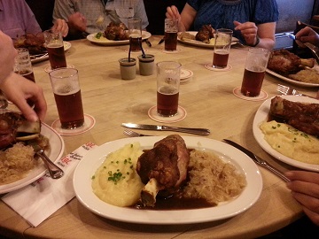 Zum Uerige Dinner and Dusseldorf Altbier