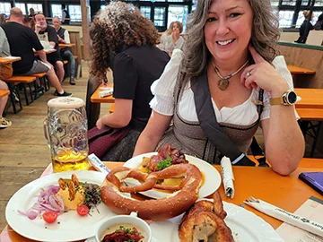 Dirndl at Oktoberfest