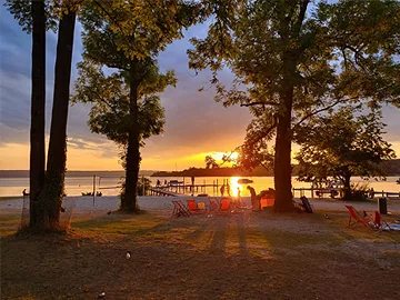 Lake Ammersee Sunset Kloster Andechs