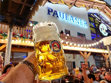 Paulaner at Munich Oktoberfest